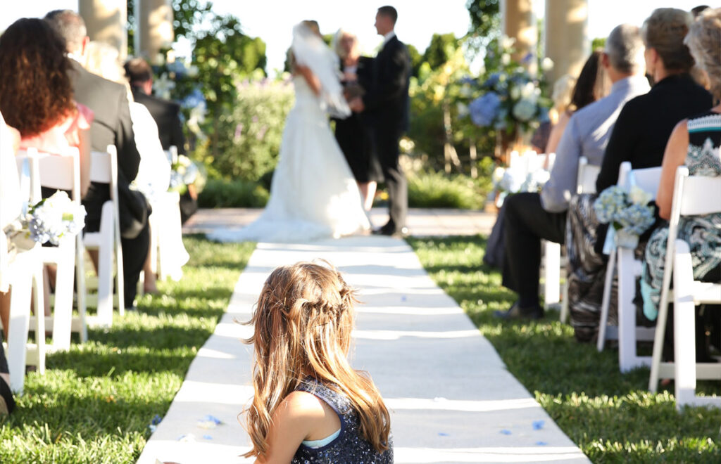 fontana-flower-girl-wedding-ceremony